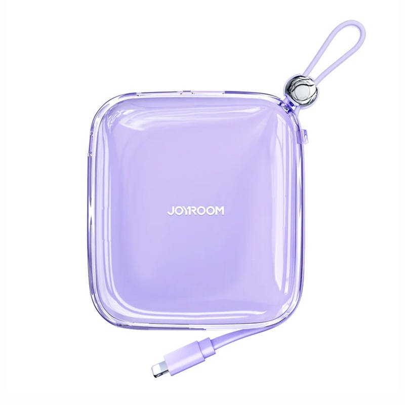 "Powerbank" "Joyroom" JR-L003 Jelly 10000 mAh, "Lightning", 22,5 W (violetinė)