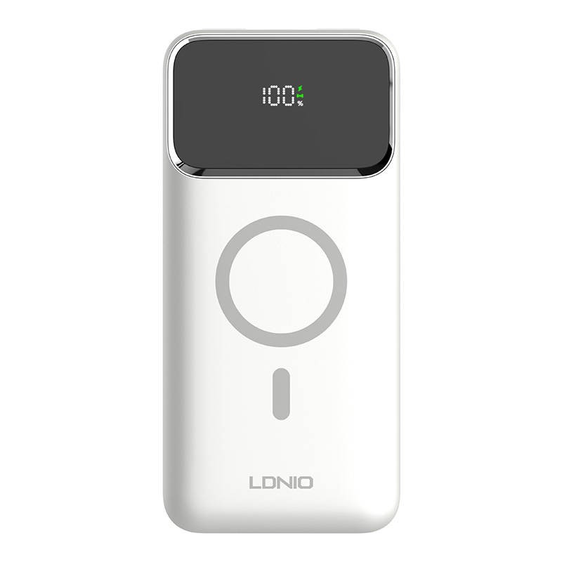 Powerbank LDNIO PQ12, 15W, 10000mah (baltas)