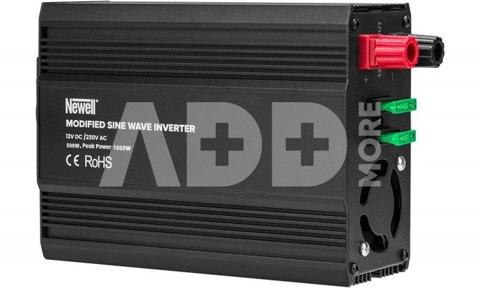 Newell voltage converter with modified sine wave - 12 V / 230 V, 500 W