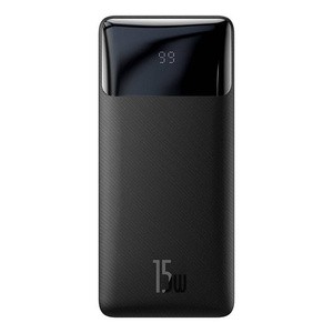 Powerbank "Baseus Bipow" 10000mAh, 15W (juodas)