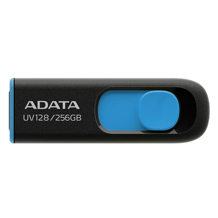 ADATA | USB Flash Drive | UV128 | 256 GB | USB 3.2 Gen1 | Black/Blue