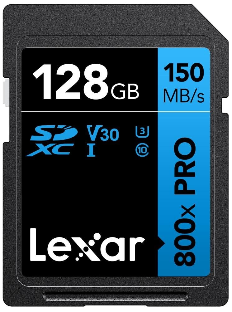 Lexar | Memory Card | Professional 800x PRO | 128 GB | SDXC | Flash memory class UHS-I