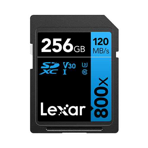 Lexar | Memory Card | Professional 800x PRO | 256 GB | SDXC | Flash memory class UHS-I