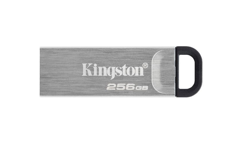 Kingston | USB Flash Drive | DataTraveler Kyson | 256 GB | Type-A USB 3.2 Gen 1 | Silver