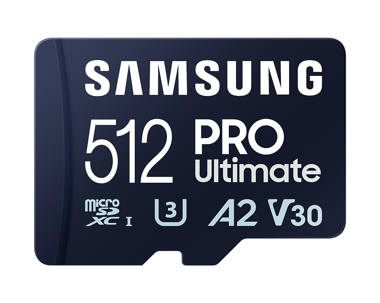 Samsung | MicroSD Card | PRO Ultimate | 512 GB | microSDXC Memory Card | Flash memory class U3, V30, A2 | SD adapter