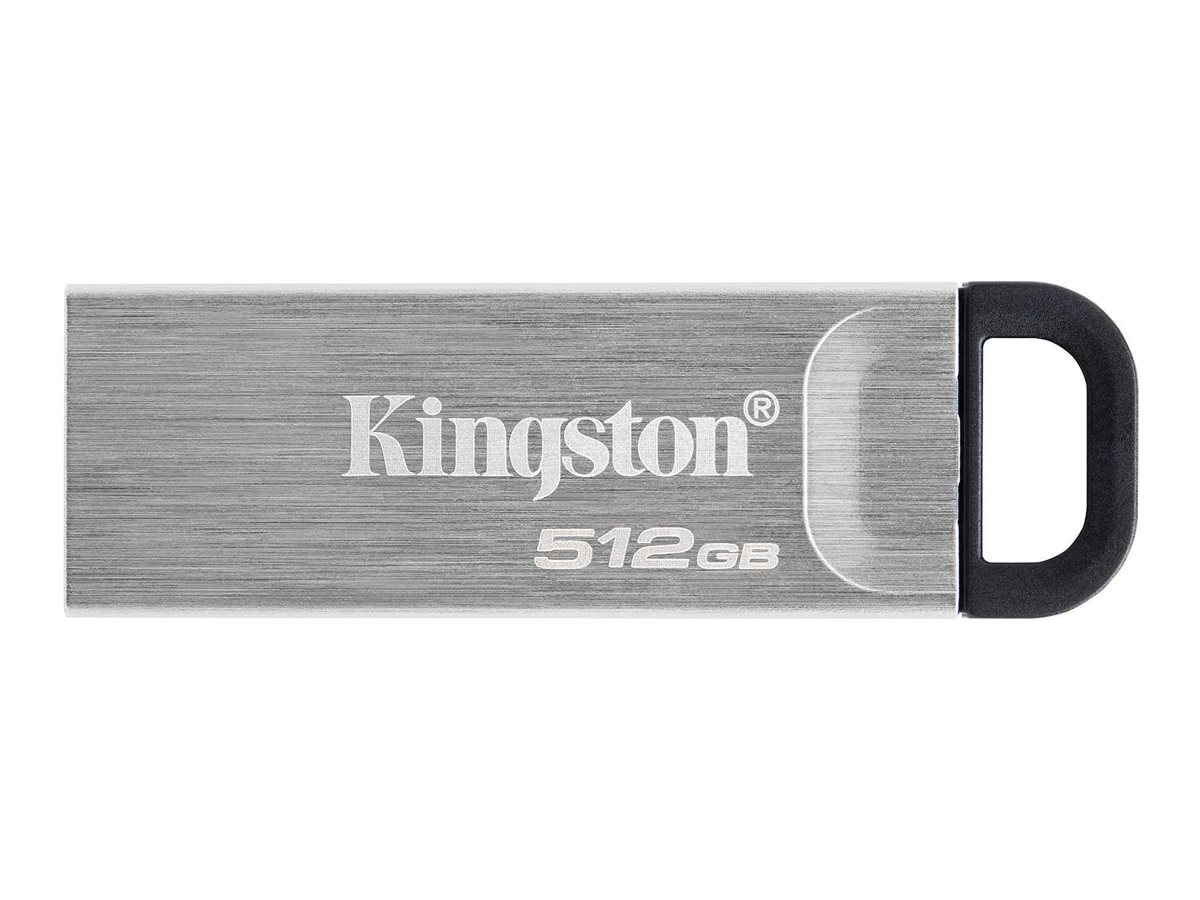 Kingston | USB Flash Drive | DataTraveler Kyson | 512 GB | Type-A USB 3.2 Gen 1 | Silver