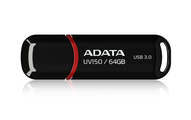 ADATA | UV150 | 64 GB | USB 3.0 | Black