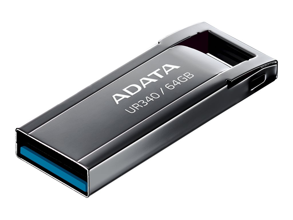 ADATA | USB Flash Drive | UR340 | 64 GB | USB 3.2 Gen1 | Black