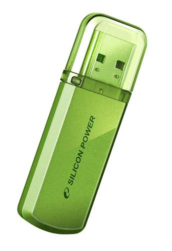 Silicon Power | Helios 101 | 16 GB | USB 2.0 | Green