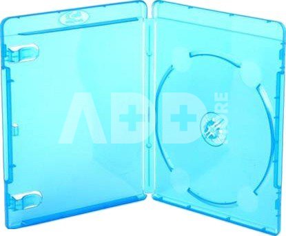 Amaray Blu-Ray case 14mm, light blue