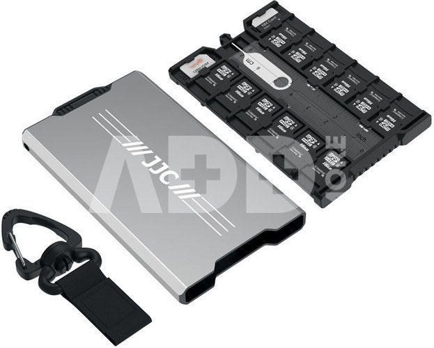 JJC SW MCR1 Memory Card Case Grijs