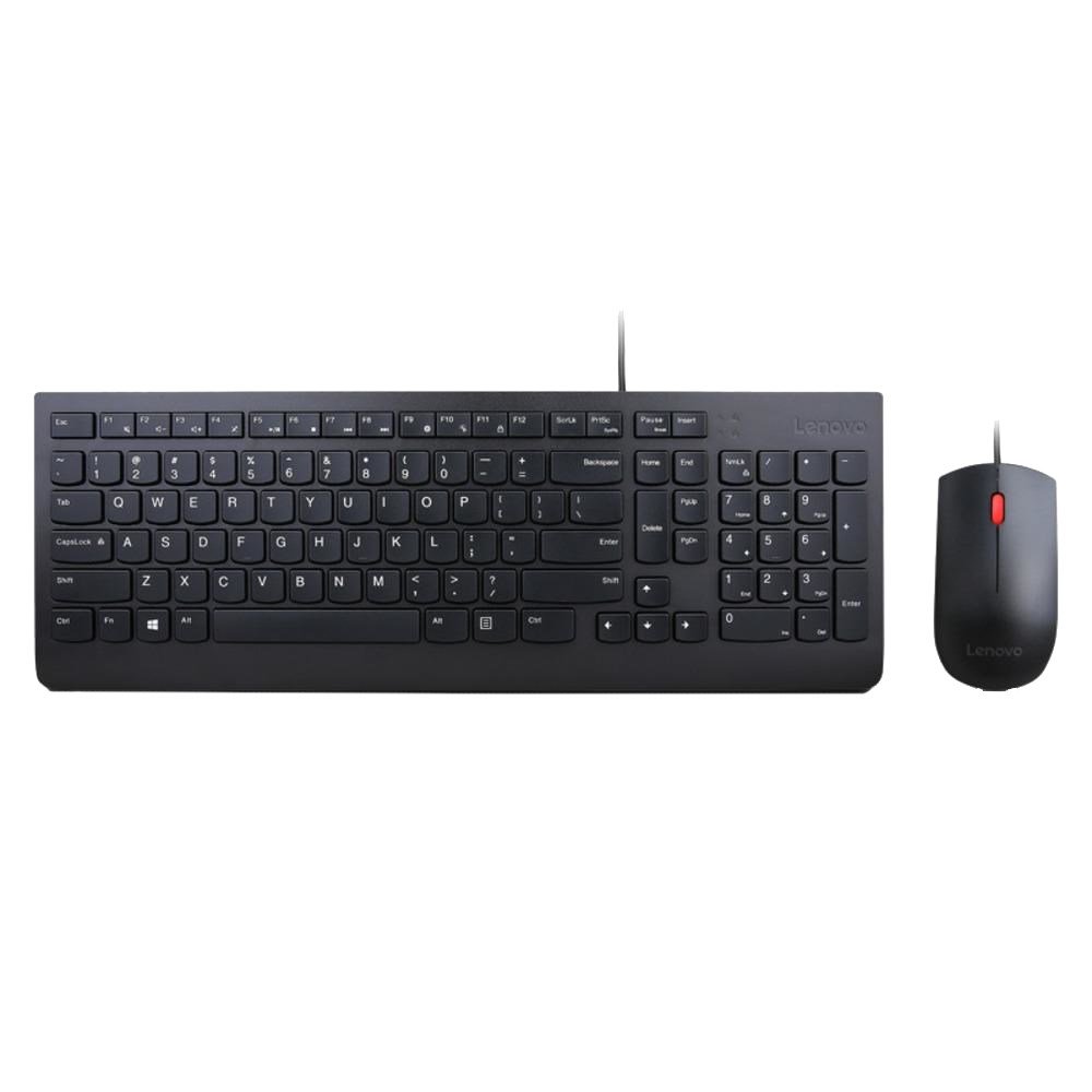 Lenovo 4X30L79883 klaviatūra Pelė įskaityta Universalus USB QWERTY Anglų (JAV) Juoda