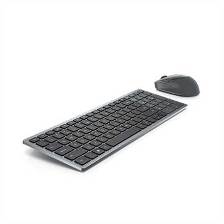 Klaviatūros ir pelės komplektas DELL KM7120W, belaidis, US, Tritan Gray