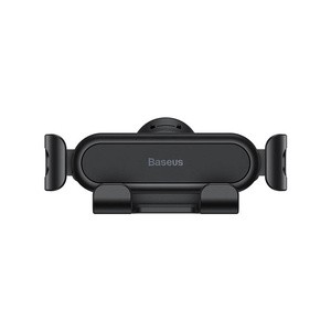 "Baseus" gravitacinis automobilinis telefono laikiklis "Lite" su ventiliacijos grotelėmis (juodas)