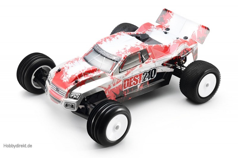 Automobilis DEST210 RTR Stadium Durago R/C (Raudona)