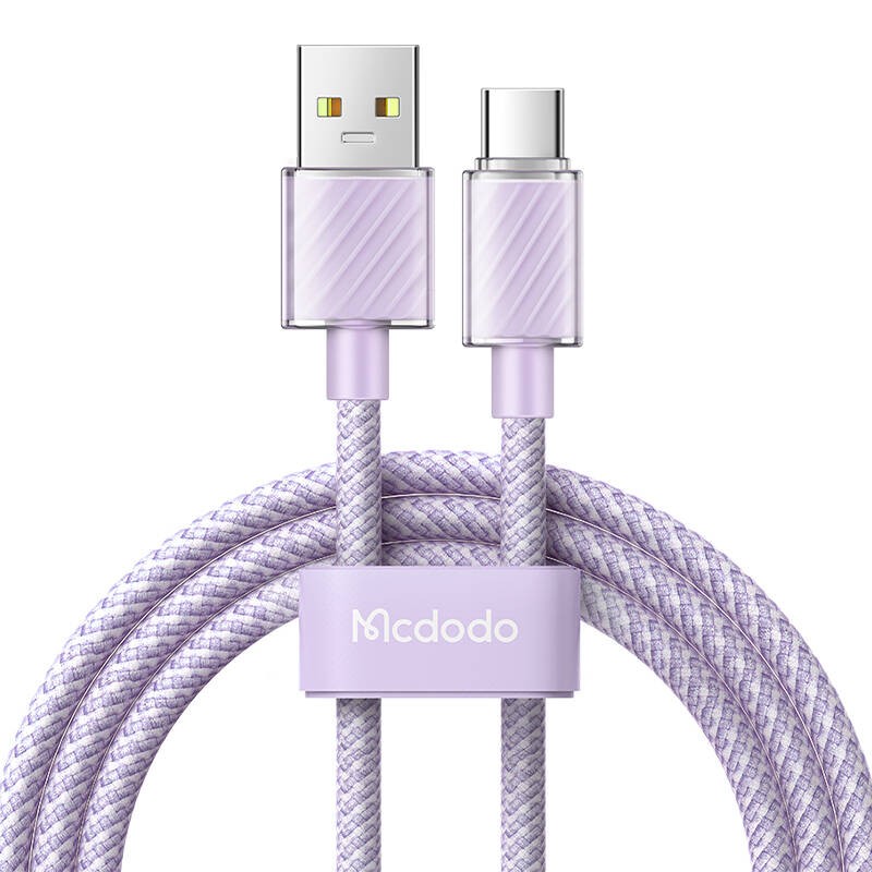 Laidas iš USB-A į "Lightning" Mcdodo CA-3652, 1,2 m (violetinis)