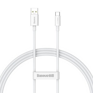 "Baseus Superior" serijos kabelis USB-C, 65W, PD, 1 m (baltas)
