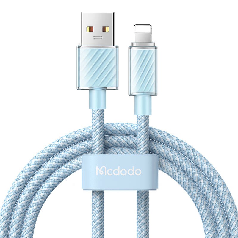 Kabelis USB-A į "Lightning" Mcdodo CA-3641, 1,2 m (mėlynas)