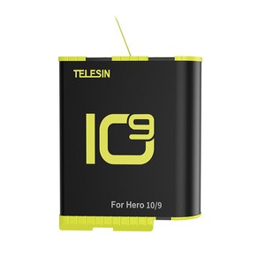 "Telesin" akumuliatorius "GoPro Hero 9" / "Hero 10" (GP-BTR-901-B) 1750 mAh