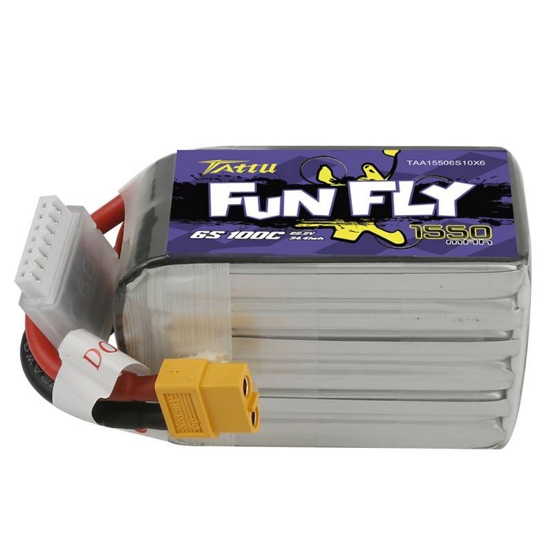 "Tattu Funfly" 1550mAh 22.2V 100C 6S1P XT60 baterija