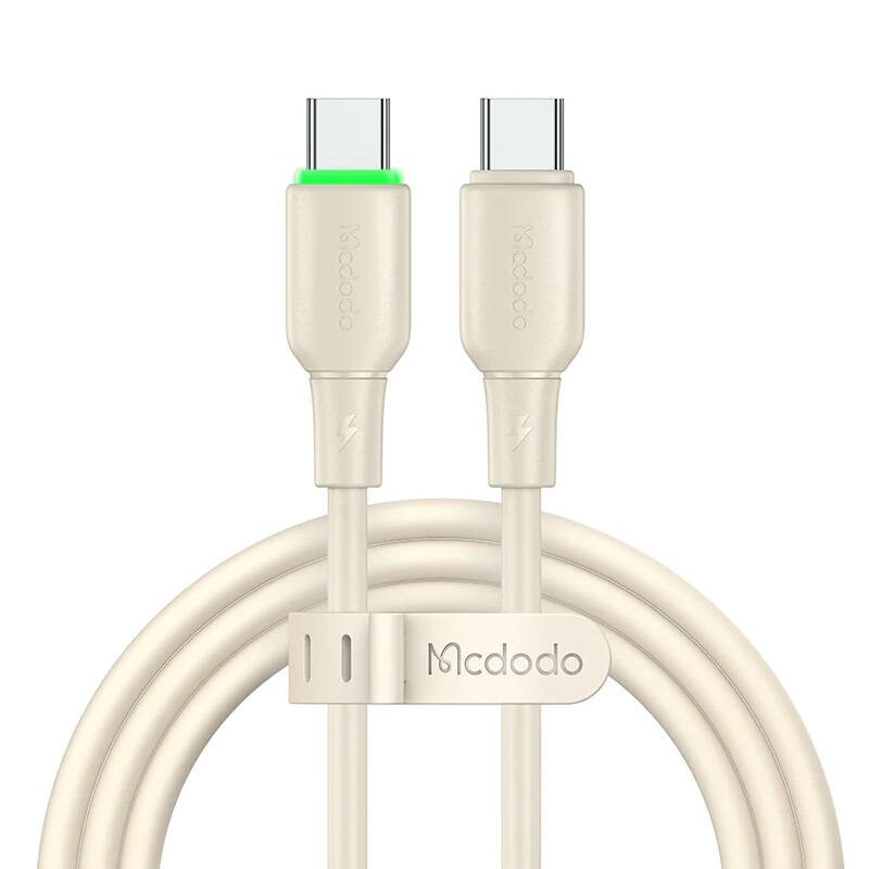 Kabelis USB-C į USB-C Mcdodo CA-4770 65W 1,2 m (smėlio spalvos)