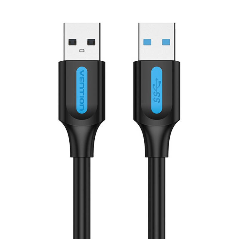 USB 3.0 kabelis Vention CONBF 1 m juodas PVC