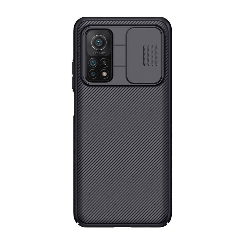 "Nillkin CamShield" dėklas, skirtas "Xiaomi Mi 10T 5G/10T Pro 5G/Redmi K30S" (juodas)