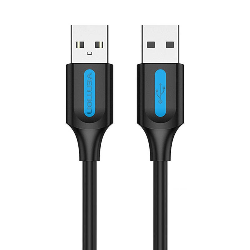USB 2.0 kabelis Vention COJBC 0,25 m juodas PVC