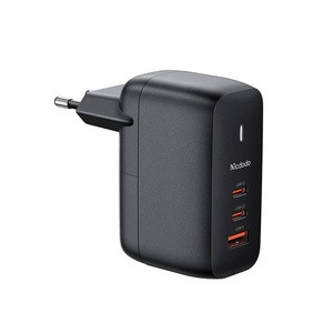 GaN 65W įkroviklis Mcdodo CH-0291 2x USB-C, USB-A (juodas)
