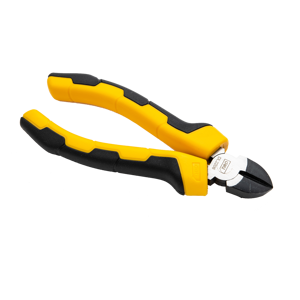 Įstrižinės replės 6" "Deli Tools" EDL2206 (geltonos spalvos)
