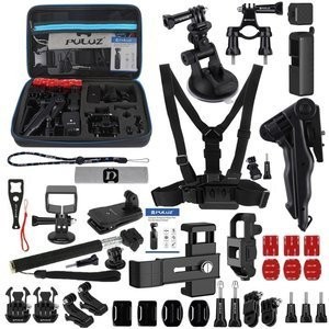 Puluz 43 in 1 priedų rinkiniai "Ultimate Combo Kits", skirti DJI Osmo Pocket