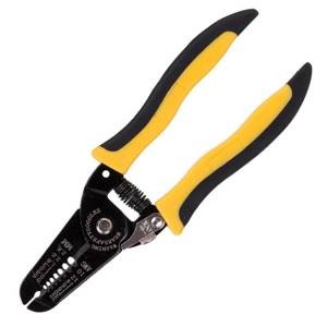 Laidų nuėmiklis 0,6-2,6 mm "Deli Tools" EDL2607 (juodas ir geltonas)