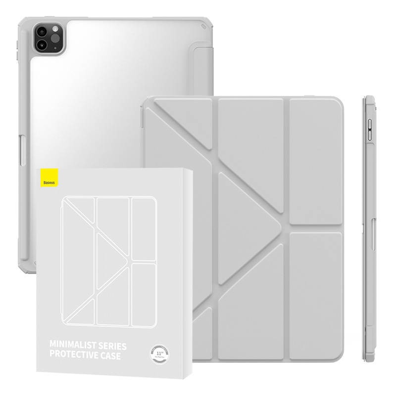 Apsauginis dėklas "Baseus Minimalist", skirtas "iPad Pro" (2018/2020/2021/2022) 11 colių (pilkas)