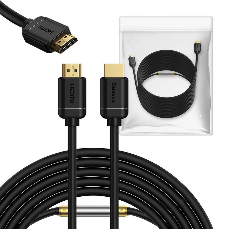 HDMI kabelis Baseus , 4K@60Hz, 20 m (juodas)