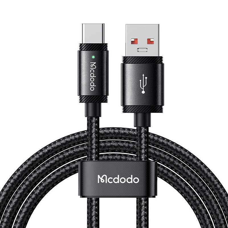 Kabelio USB-A į USB-C Mcdodo CA-4730, 120W, 1,5 m (juodas)