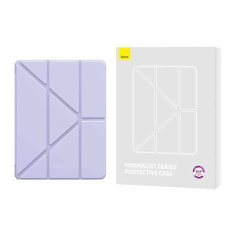 "Baseus Minimalist Series" 10,9" IPad Air 4/Air 5 apsauginis dėklas (violetinis)