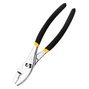 Replės slydimo jungtims "Deli Tools" EDL25510 10'' (juodos ir geltonos spalvos)