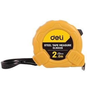 Plieninė matavimo juosta 2 m/13 mm "Deli Tools" EDL9002B (geltona)