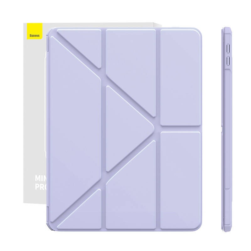 "Baseus Minimalist Series" apsauginis dėklas IPad 10.2" (violetinės spalvos)