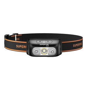 Priekinis žibintas Superfire HL05-E, 120lm, USB