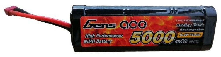 Akumuliatorius Gens Ace Traxxas 5000mAh 8,4V NiMH Hump T Plug