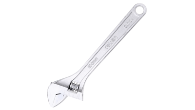 Reguliuojamas 12 colių veržliaraktis "Deli Tools" EDL012A (sidabrinis)