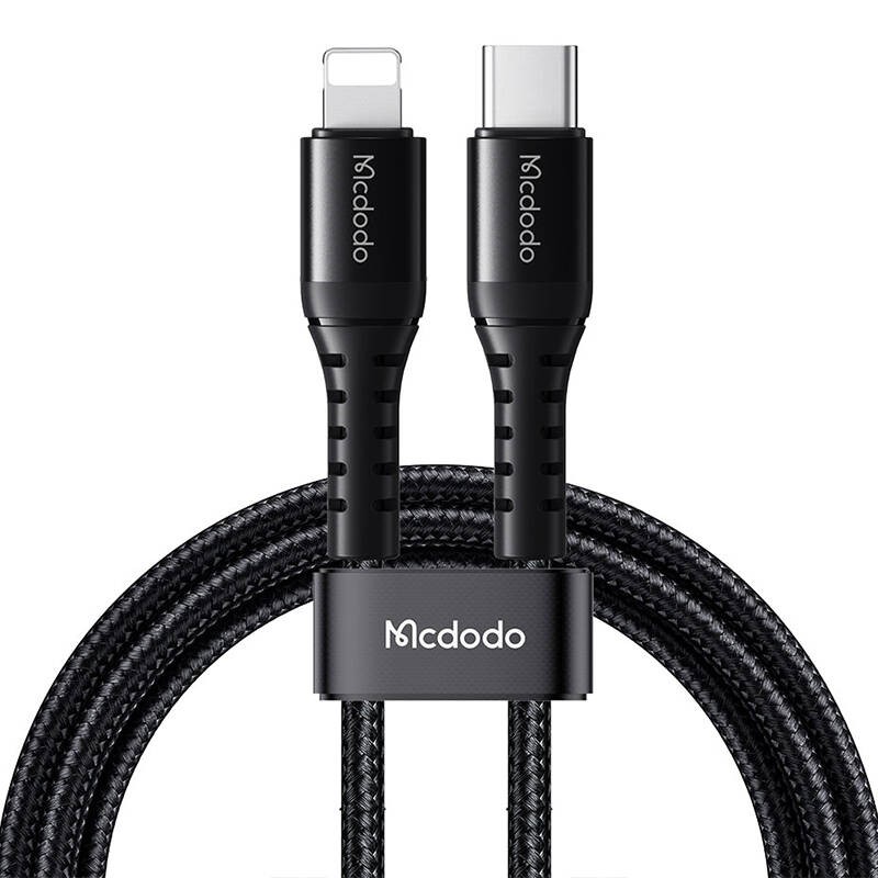 Laidas USB-C į "Lightning" Mcdodo CA-5630, 36W, 0,2 m (juodas)