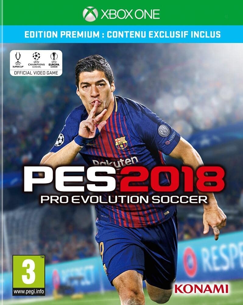 Pro Evolution Soccer (PES) 2018 - Premium Ed. Xbox one žaidimas