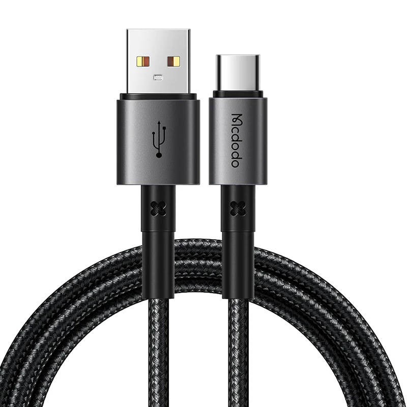 USB-C kabelis Mcdododo CA-3591 100W, 1,8 m (juodas)