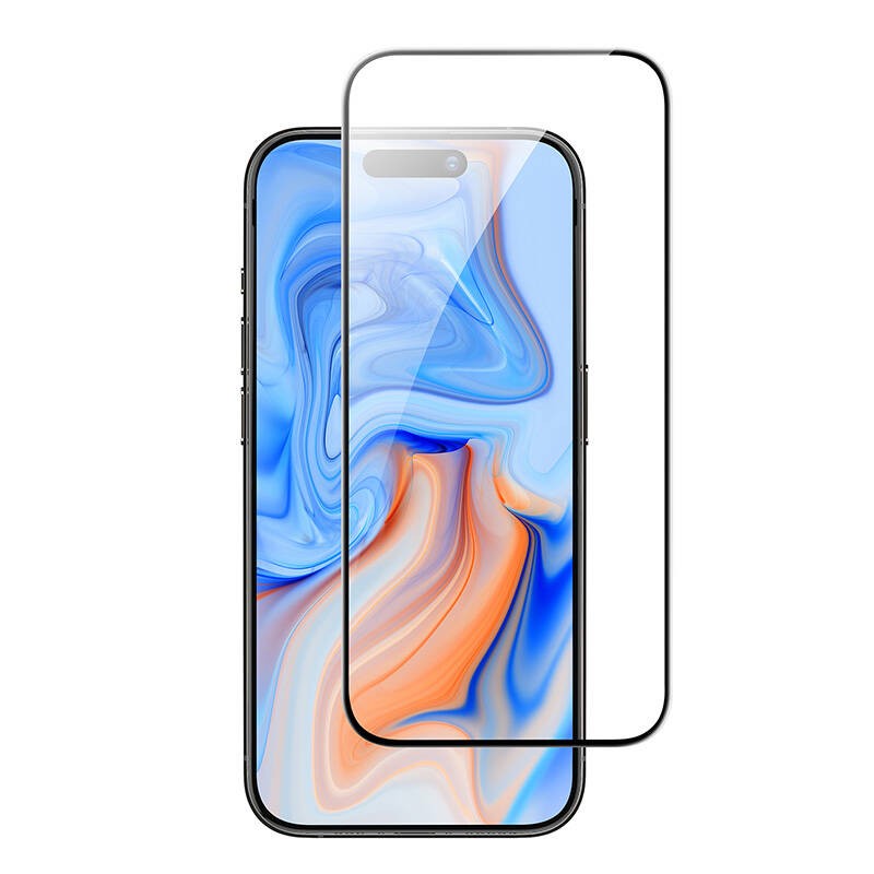Grūdintas stiklas ESR, skirtas "iPhone 15", 1 vnt. (skaidrus)