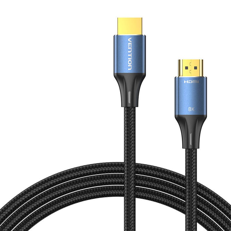 HDMI-A 8K kabelis 3 m Vention ALGLI (mėlynas)