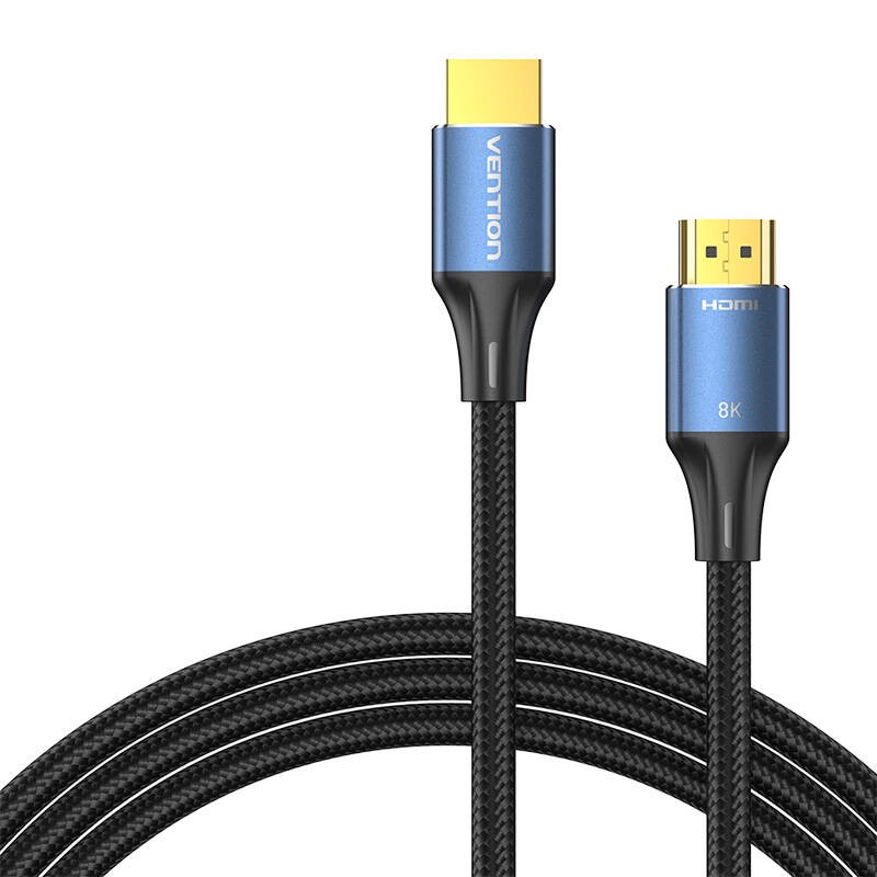 HDMI-A 8K kabelis 2 m Vention ALGLH (mėlynas)