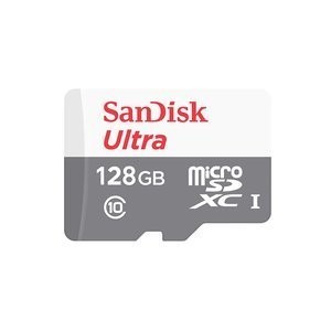 Atminties kortelė SanDisk Ultra Android microSDXC 128GB 100MB/s 10 klasės UHS-I (SDSQUNR-128G-GN6MN)