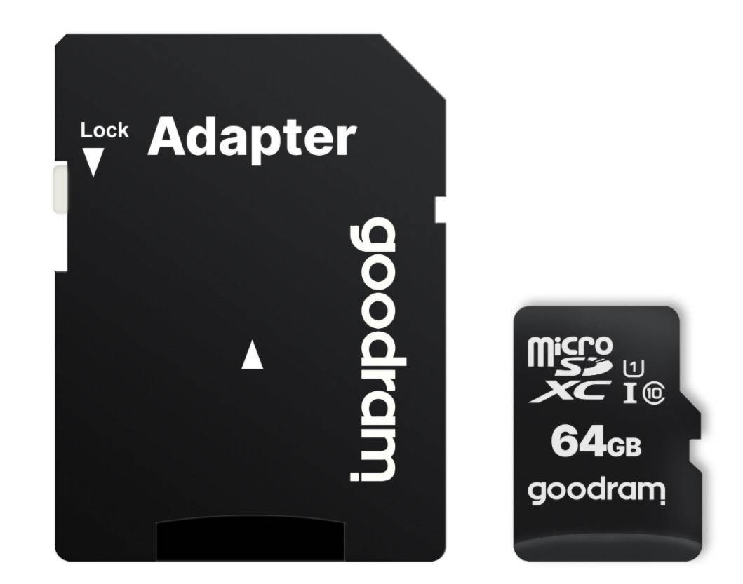 Atminties kortelė Goodram microSD 64GB (M1AA-0640R12)